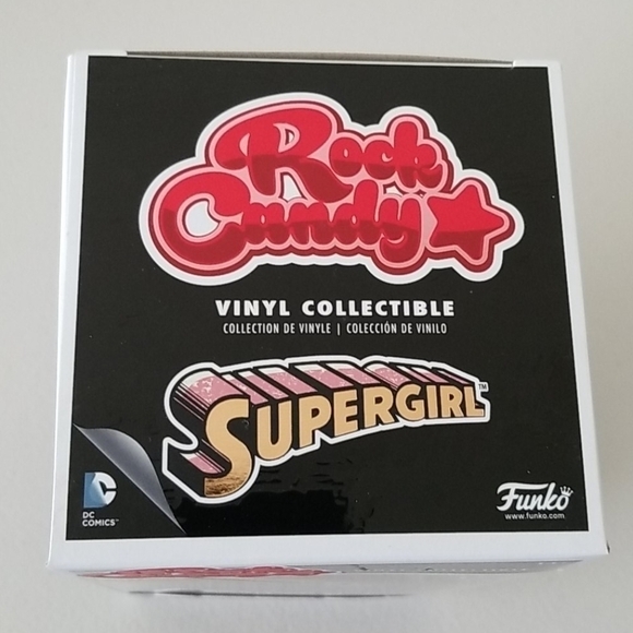 Funko Pop Rock Candy Supergirl Vinyl Collectible - Picture 5 of 5